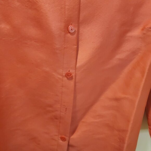 Style & Co. collection Bottom Shirt 100% silk - Picture 4 of 8